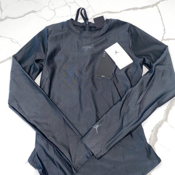 Nike Black Long Sleeve Bodysuit - Picture 7 of 7